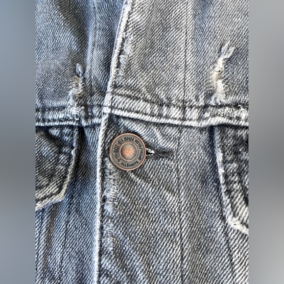ALLSAINTS | Distressed Denim Jacket - Picture 11 of 16